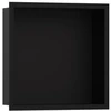 Image de hansgrohe XtraStoris niche murale indiv. 300x300x100mm, avec cadre, ms, mat-noir
