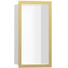 Image de hansgrohe XtraStoris niche murale indiv. 150x300x100mm, avec cadre, blanc mat, optique perle