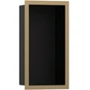 Image de hansgrohe XtraStoris niche murale indiv. 150x300x100 mm, avec cadre, ms, bronze brossé