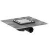 Image de hansgrohe RainDrain Spot - Siphon de douche 15 x 15 cm, Siphon de sol, Acier inoxydable brossé, 56055800