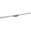 Image de hansgrohe RainDrain Flex - Caniveau de douche linéaire 1200 mm, Siphon de sol à découper pour installation contre le mur, Acier inoxydable brossé, 56054800