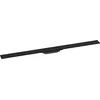 Image de hansgrohe RainDrain Flex - Caniveau de douche linéaire 1200 mm, Siphon de sol à découper pour installation contre le mur, Noir mat, 56054670
