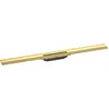 Image de hansgrohe 56052990 RainDrain Flex Kit caniveau de Douche 900 ° Peut être Raccourci pour Montage Mural Finition Poli prêt à l'emploi, Polissage Or Optique, 90 cm