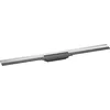 Image de hansgrohe RainDrain Flex - Caniveau de douche linéaire 900 mm, Siphon de sol à découper pour installation contre le mur, Chromé, 56052000
