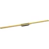 Image de hansgrohe RainDrain Flex - Caniveau de douche linéaire 1200 mm, Siphon de sol découpable pour montage libre, Aspect doré poli, 56047990