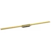 Image de hansgrohe RainDrain Flex Caniveau de douche 1200 mm, optique or poli, kit complet, coupable
