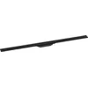 Image de hansgrohe RainDrain Flex - Caniveau de douche linéaire 1200 mm, Siphon de sol découpable pour montage libre, Noir mat, 56047670