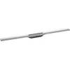 Image de hansgrohe RainDrain Flex - Caniveau de douche linéaire 1000 mm, Siphon de sol découpable pour montage libre, Acier inoxydable brossé, 56046800