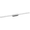 Image de hansgrohe RainDrain Flex - Caniveau de douche linéaire 1000 mm, Siphon de sol découpable pour montage libre, Blanc mat, 56046700