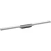 Image de hansgrohe RainDrain Flex - Caniveau de douche linéaire 900 mm, Siphon de sol découpable pour montage libre, Acier inoxydable brossé, 56045800