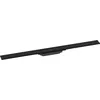 Image de hansgrohe RainDrain Flex - Caniveau de douche linéaire 900 mm, Siphon de sol découpable pour montage libre, Noir mat, 56045670