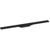 Image de hansgrohe RainDrain Flex Siphon de douche 900 mm, noir mat, kit complet, ajustable