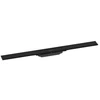 Image de hansgrohe RainDrain Flex Caniveau de douche 800 mm, noir mat, kit complet, coupable