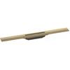Image de hansgrohe RainDrain Flex Caniveau de douche 700 mm, bronze brossé, ensemble complet, coupable