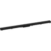 Image de hansgrohe RainDrain Match - Caniveau de douche linéaire 1200 mm, Siphon de sol avec cadre réglable en hauteur, Noir mat, 56042670