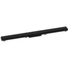Image de hansgrohe RainDrain Match Caniveau de douche 900 mm, noir mat, kit complet