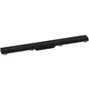 Image de hansgrohe RainDrain Match Caniveau de douche 800 mm, noir mat, kit complet