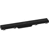Image de hansgrohe RainDrain Match - Caniveau de douche linéaire 600 mm, Siphon de sol avec cadre réglable en hauteur, Noir mat, 56036670