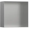 Image de hansgrohe XtraStoris Minimalistic Niche Murale sans Cadre 300x300x140 mm, 56079, Coloris: Acier Inoxydable brossé