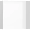 Image de hansgrohe Niche XtraStoris Minimaliste 300x300x100mm, sans cadre, blanc mat