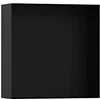 Image de Hansgrohe XtraStoris Minimalistic Niche Murale sans Cadre 300x300x100 mm, 56073; Coloris: Noir Mat