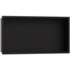 Image de hansgrohe Niche murale XtraStoris Original 600x300x100mm, avec cadre int., noir mat