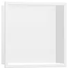Image de hansgrohe XtraStoris Original Niche Murale avec Cadre, 300x300x100 mm, 56057; Coloris: Blanc Mat