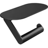 Image de hansgrohe Porte-papier toilette WallStoris 230x100 mm, avec abattant, fixation murale, mat noir