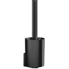 Image de hansgrohe Ensemble brosse WC WallStoris montage mural, noir mat
