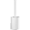 Image de hansgrohe WallStoris - Porte-brosse WC, Brosse WC, Brosse toilette, Accessoire salle de bain sans percage, Blanc mat, 27927700