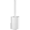 Image de hansgrohe Ensemble brosse WC WallStoris, montage mural, blanc mat