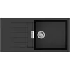 Image de hansgrohe 43358170 S52 S520-F480 480 Évier encastrable avec égouttoir Noir graphite