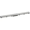 Image de hansgrohe RainDrain Match Caniveau de douche 1000 mm, acier inoxydable brossé, kit complet