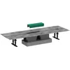 Image de hansgrohe uBox Kit complet universel (kit d'installation + corps de base) 800 mm pour installation standard de gouttières de douche hansgrohe (RainDrain Rock et RainDrain Match), siphon de sol douche