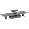 Image de hansgrohe uBox Kit complet universel (kit d'installation + corps de base) 800 mm pour installation plate de gouttières de douche hansgrohe (RainDrain Rock et RainDrain Match), siphon de sol douche