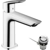 Image de hansgrohe Logis Mitigeur de lavabo 110 CoolStart avec tirette et vidage, chromé, 71254000