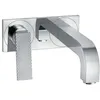 Image de hansgrohe AXOR Citterio Mitigeur de lavabo, finition losange, encastré, saillie 220mm, vidage non verrouillable, avec plaque, 39171, Coloris: chrome