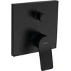 Image de hansgrohe Ensemble de montage Vivenis mitigeur bain encastré, noir mat