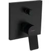 Image de hansgrohe Vivenis Robinet de baignoire encastré 2 fonctions Noir mat