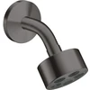 Image de hansgrohe Axor One 75 1j EcoSmart Pomme de douche avec bras de douche, chrome noir brossé