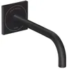 Image de Hansgrohe Axor Uno 2 38120670 Mitigeur de lavabo encastré avec électronique longue Noir mat