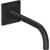 Image de hansgrohe Mitigeur lavabo électronique Axor Uno encastré, saillie 225 mm, noir mat