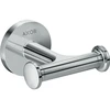 Image de hansgrohe Axor Crochet double pour serviette, montage mural, chrome