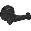 Image de Hansgrohe AXOR Universal Circular Crochet pour Serviette, Double, 42812, Coloris: Noir Mat