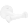 Image de hansgrohe Axor Porte-serviettes double, montage mural, blanc mat