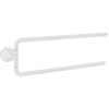 Image de hansgrohe Porte-serviettes Axor Uni. Circular 490 mm, 2 bras, pivotant, mural, blanc mat