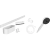Image de hansgrohe Set de douchette WallStoris 105 3 jets Eco, chrome, blanc mat