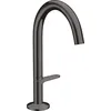 Image de hansgrohe AXOR One Mitigeur de lavabo Select 170 avec vidage Push-Open, saillie 140 mm, 48020, Coloris: Chrome noir brossé