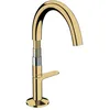 Image de hansgrohe AXOR One Mitigeur de lavabo Select 170 avec vidage Push-Open, saillie 140 mm, 48020990, Couleur: Polished Gold Optic