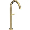 Image de hansgrohe AXOR One Mitigeur de lavabo Select 260 pour vasque avec vidage Push-Open, saillie 165 mm, 48030, Coloris: Optique en or poli